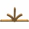 Ekena Millwork Redmond Rough Sawn Timber Gable Bracket, Western Red Cedar, 108"W x 68"H x 6"D x 6"F, 15/12 Pitch GBW108X68X0606RED00RWR - alternate 5